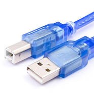 USB-кабель Arduino типу AM-BM 25 см, фото 3