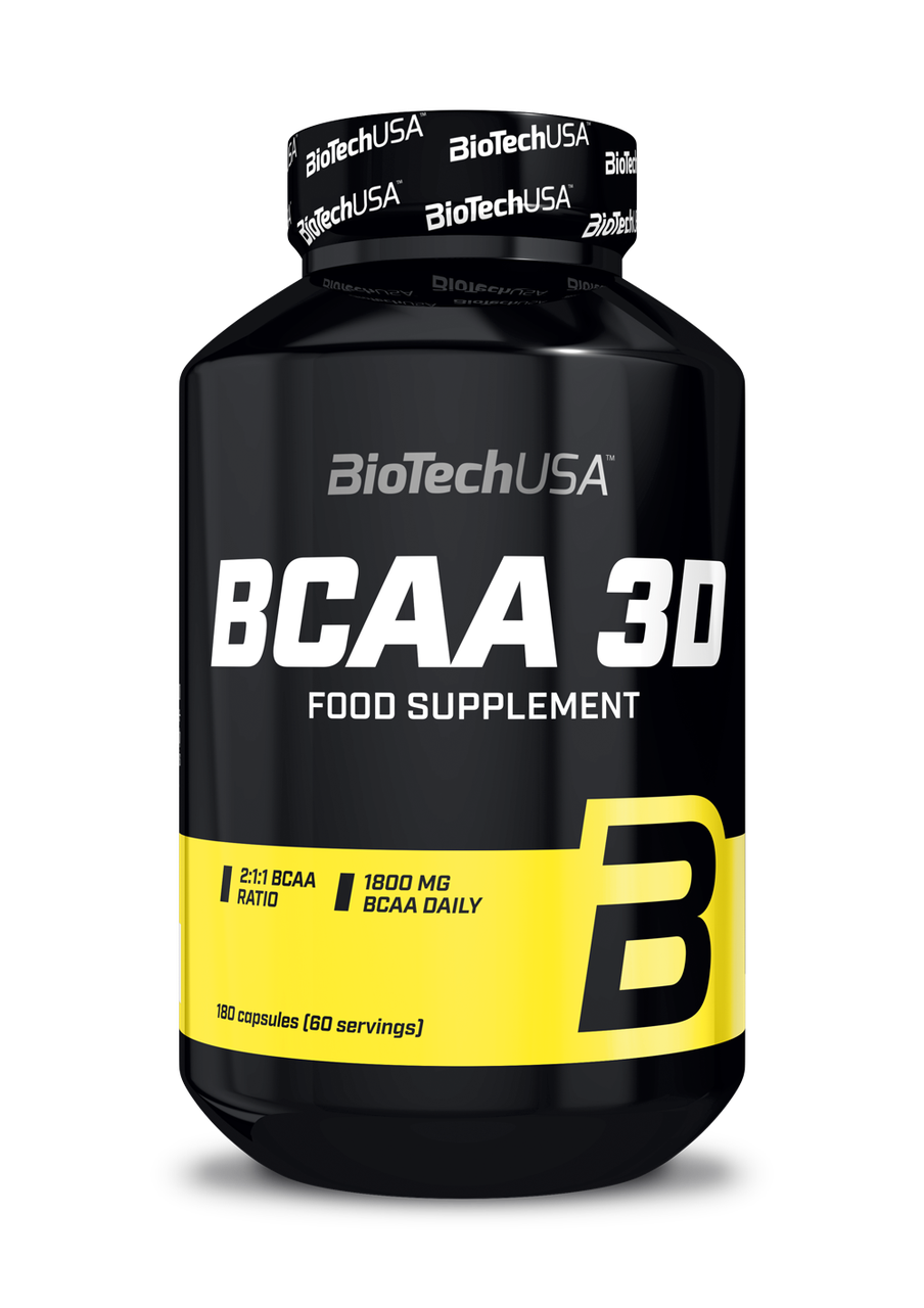 BCAA 3D BioTech 180 капсул - фото 1 - id-p920983577