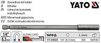 Адаптер тримач біт YATO Польща магніт HEX 1/4" 300 мм YT-04684
