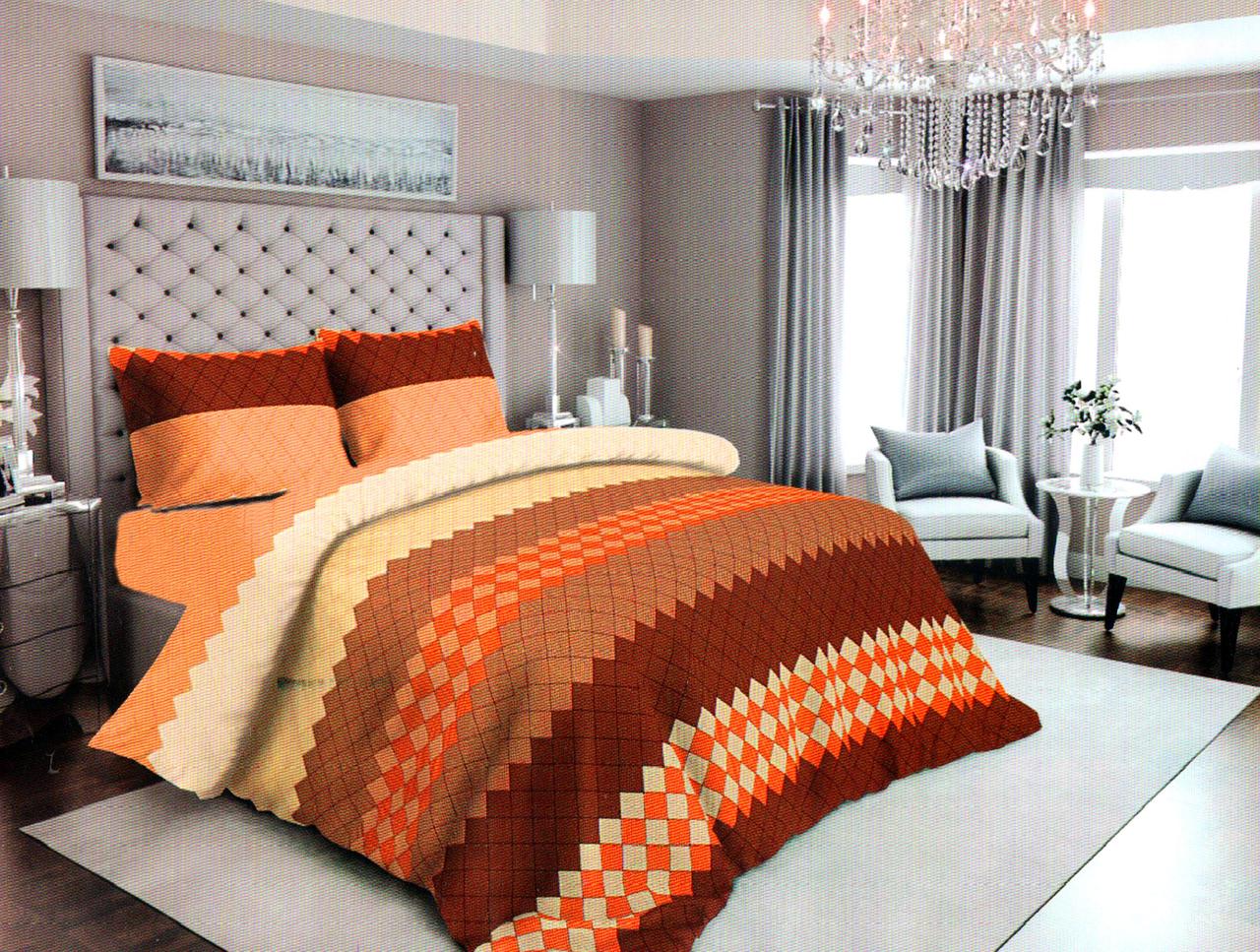 Комплект постільної білизни Бязь Голд Люкс №бл110 Сімейний 220х240, фото 1