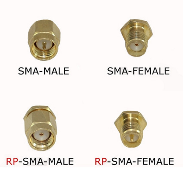 SMA переходник Unitoptek RP SMA-2, SMA female (jack) RP-SMA female (jack) со штырьком с одной стороны - фото 5 - id-p231301264