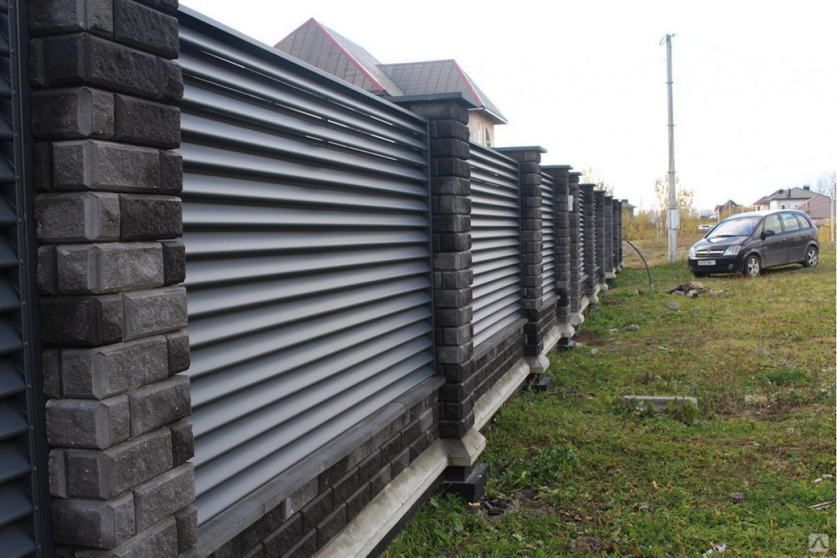 Ламели для забора-жалюзи 60 мм (ID#1196257307), цена: 701 ₴, купить на ...