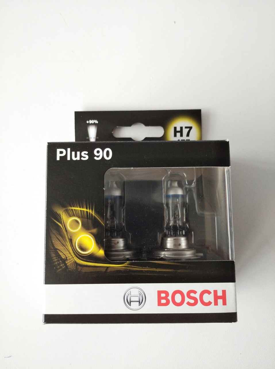 Автолампа H7 12V 55W PX26d +90% DuoBox — Bosch — 1 987 301 075