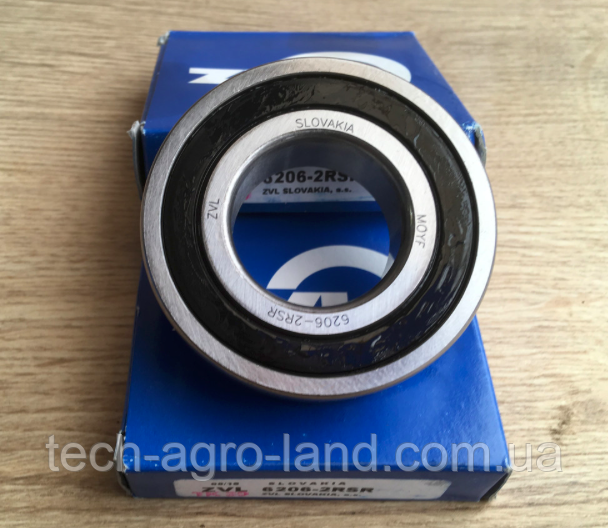 Підшипник 6206-2RS прес-підбірника Sipma Z-224 Словаччина