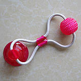 Іграшка для собак М'яч на мотузці з присоском Perfect Power Червоний Іграшка для домашніх тварин, фото 6