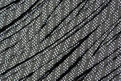 Шнур щільний плоский чехол 7мм чорний+світло-сірий моток 100м