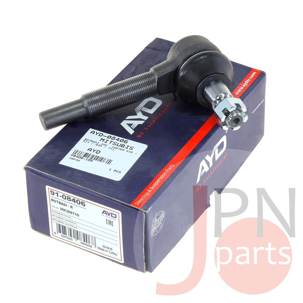 Наконечник тяги кермовий правий Mitsubishi Canter (M20*1.5) (ML106235/MK997509/MK309190) AYD