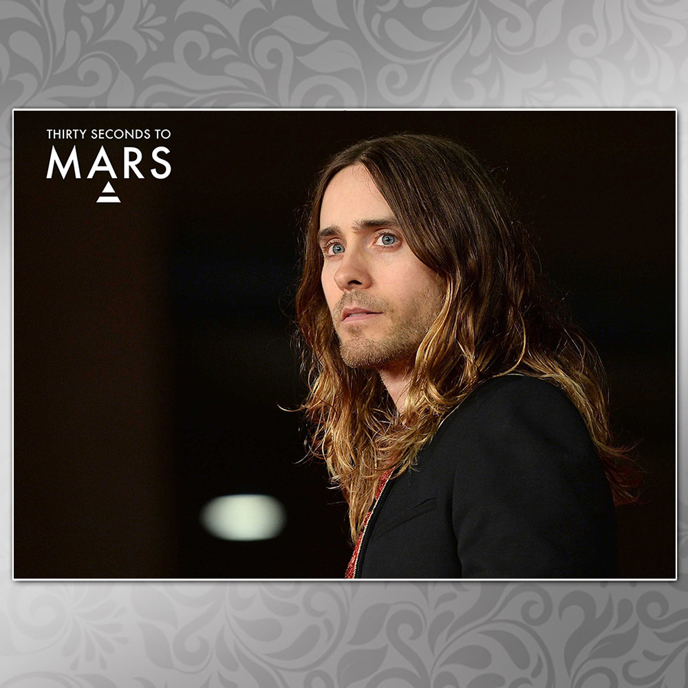 Плакат А3 Рок 30 Seconds To Mars 08