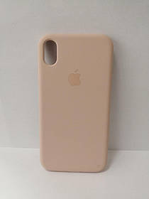 Чохол на iPhone XR накладка бампер протиударний Original Soft Touch Pink Sand