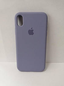 Чохол на iPhone XR накладка бампер протиударний Original Soft Touch Lavender Gray