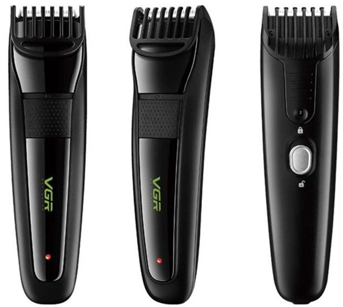 Машинка для стрижки VGR V-020 USB з 3 насадками, фото 1