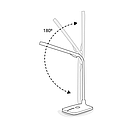 Настільний світильник 6Вт 3000K-4000К-6000К DE1732 білий, фото 5