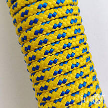 Шнур поліпропіленовий (плетений) 6 мм — 10 метрів, фото 3