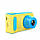 Фотоапарат дитячий Photo Camera Kids V7 5369, блакитний, фото 3