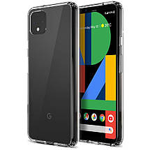 Ультратонкий 0,3 мм чохол для Google Pixel 4 XL прозорій, фото 3