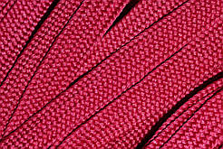 Тесьма(стрічка) шнур плоский поліестер 12мм бордовий моток 100м