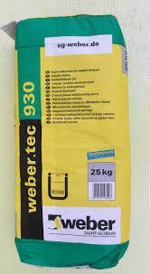 Купить Weber.tec 930 (Deitermann DS), мешок 25кг, цена 1538.50 ₴ — Prom ...