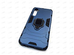 Протиударний чохол IronMan для Realme XT з кільцем захисний (синій)