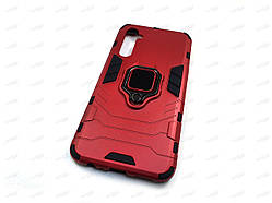 Протиударний чохол IronMan для Realme XT з кільцем захисний (червоний)