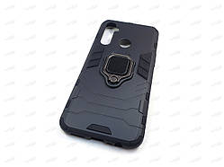 Протиударний чохол IronMan для Realme 5 з кільцем захисний (чорний)