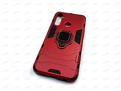 Протиударний чохол IronMan для Realme 5 з кільцем захисний (червоний)