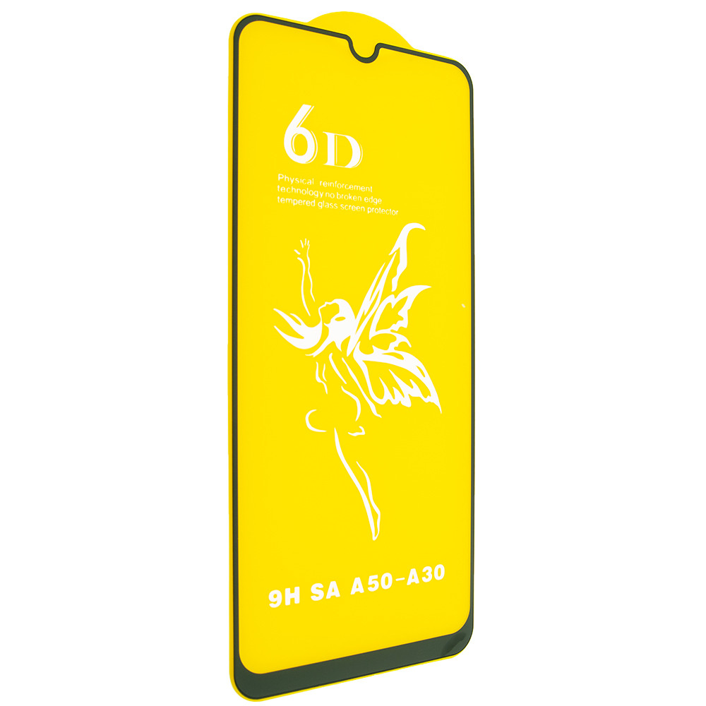 Захисне скло 6D для Samsung A50 / A30s / A50s / A20 / A30 / M10s Black