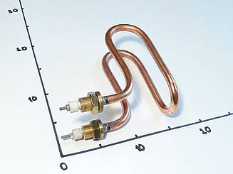 ТЕН мідний 3000W Ø11 (штуцер м18)