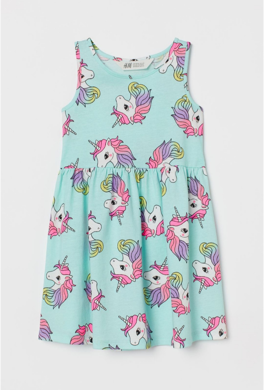 Літнє плаття голубе принт My little Pony H&M р. 98/104см