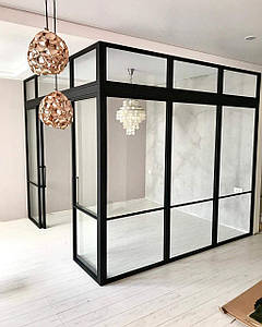 Металеві перегородки лофт