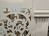 Декоративні різьблені панелі на батарею з колонами 098, фото 5