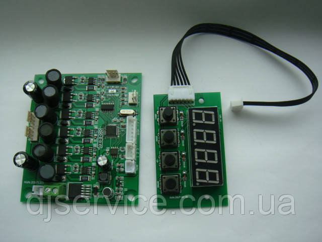 Плата управління 6 кольорів RGBWAP (10 каналів) для led PAR64