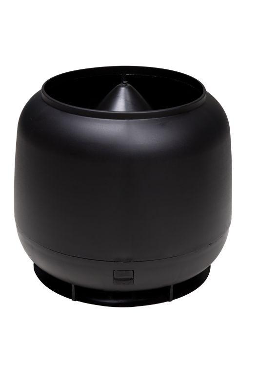 Ковпак-дефлектор VILPE ® для труб і вентиляційних виходів 160, чорний