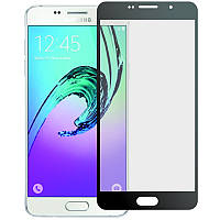 Захисне скло 9D для Samsung A7 2016 / A710 Black