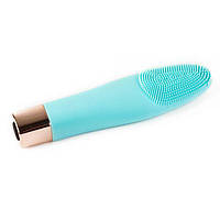 Jeos Silicone Facial Cleansing Brush IPX7 Waterproof Mini Magnetic Rechargeable Massager with 10