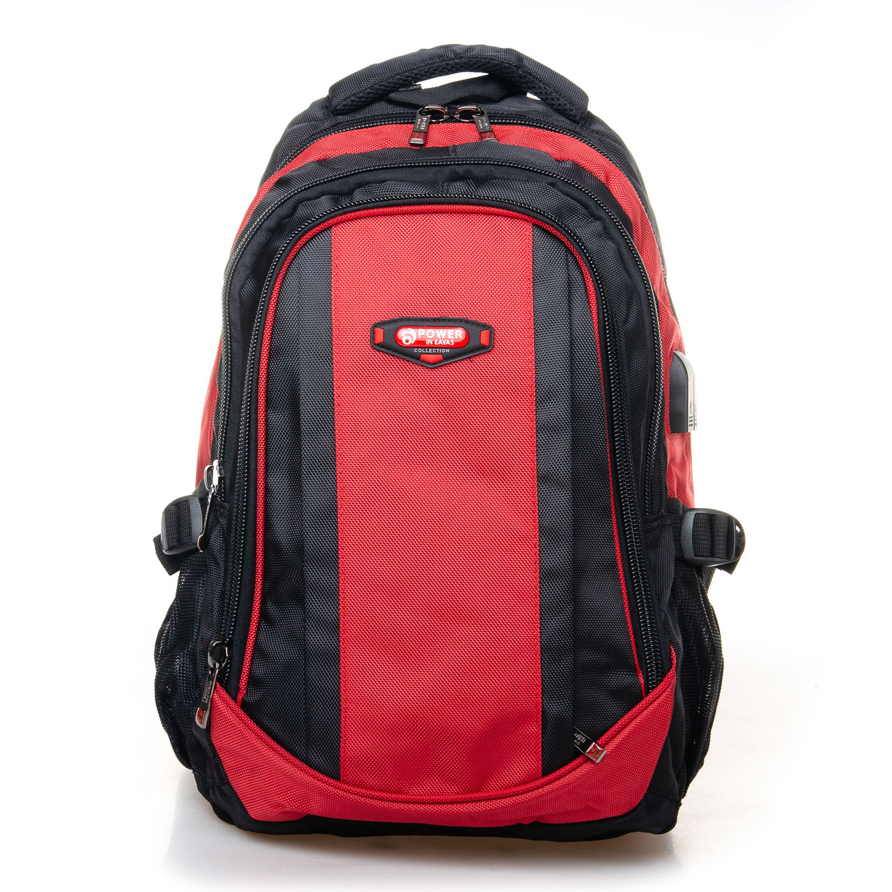Городской рюкзак мужской цвет красный 30*45*20см Power In Eavas (9063 red)