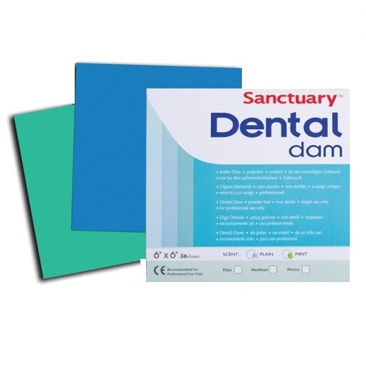 Платки для коффердама Dental Dam