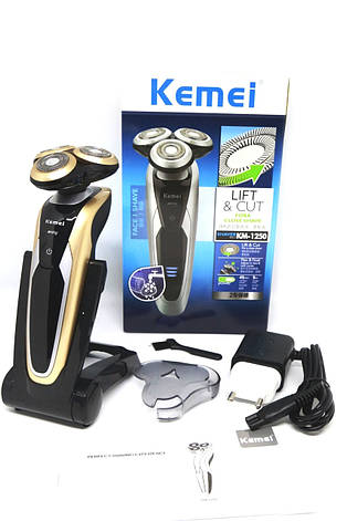 Електробритва Kemei Km-1250, фото 1
