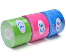 Кінезіотейп Kinesiology Tape 5 см х 5 м, фото 6
