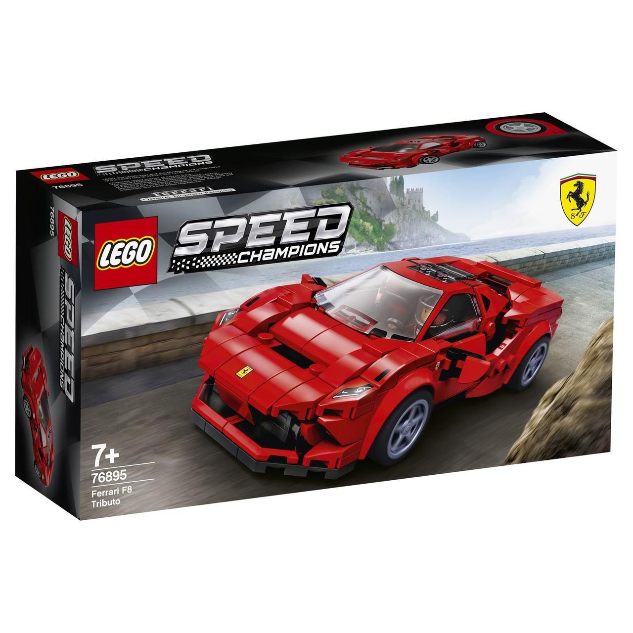 LEGO® ЛЕГО СПИД ЧЕМПИОНС ФЕРРАРИ Speed Champions Ferrari F8 Tributo LEGO [[76895]] - фото 1 - id-p1196446923