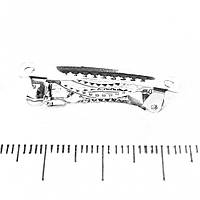 [30мм] Фурнитура для бижутерии основа под Заколку металлическая