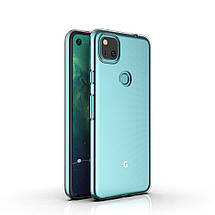 Ультратонкий 0,3 мм чохол для Google Pixel 4a прозорий, фото 4