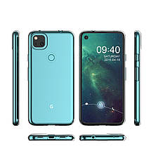 Ультратонкий 0,3 мм чохол для Google Pixel 4a прозорий, фото 5