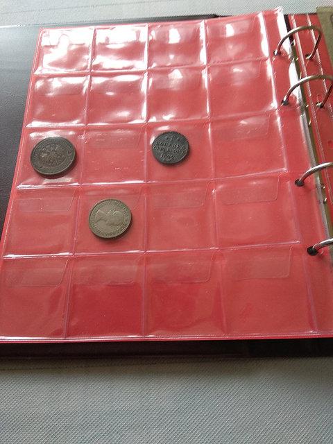 Альбом для монет и банкнот Muntenalbum 243 ячейки - фото 4 - id-p1196447053