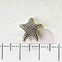 Бусина шарм Пандора Морская звезда 14х13мм фас.20гр. +-15шт