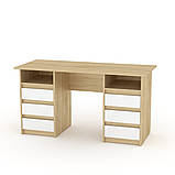 Стіл письмовий Декан 3 (Компаніт) 1400х600х736мм, фото 6