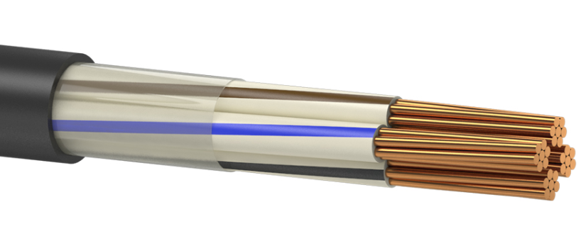 Кабель силовий ВВГнг-LS 3*16 мм² Одескабель, гнучкий, чорний, 0,6/1 кВ