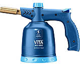 Газова паяльна лампа VITA Маруся з п'єзопідпалом сопло латунь Греція, фото 2