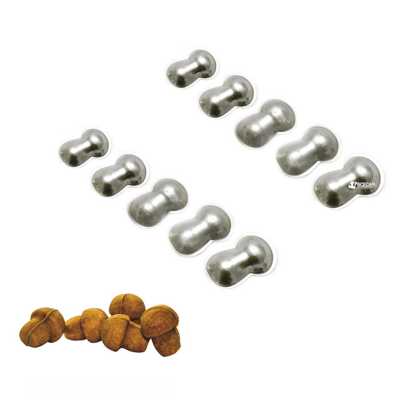 Форми для випічки печива «Грибочки» набір з 10 шт.