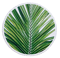 Пляжный коврик из микрофибры Пальмовый лист
