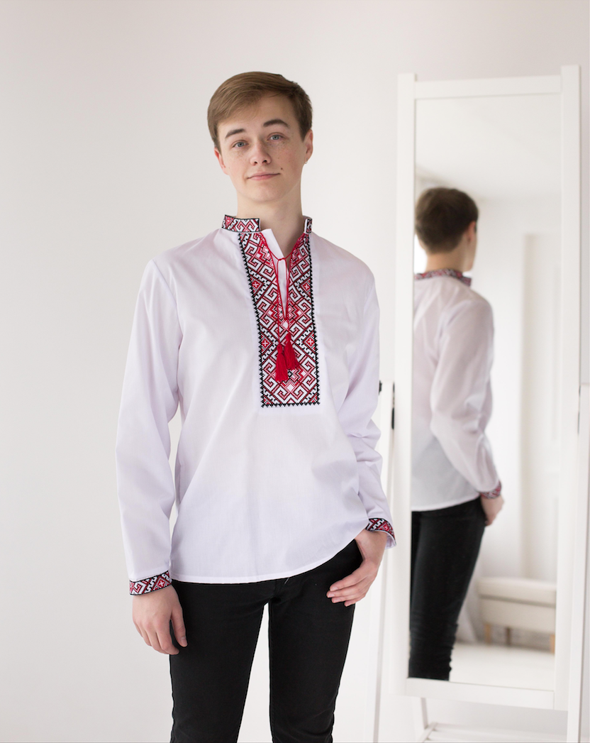 Підліткова вишиванка для хлопчиків "Орнамент"